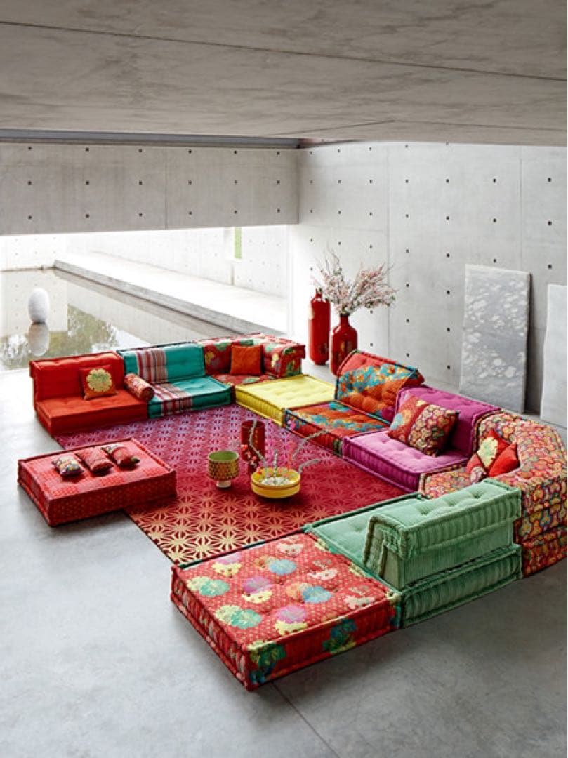 ヨーロピアンオーダー シルク クッションカバー ピローカバー 5点セット