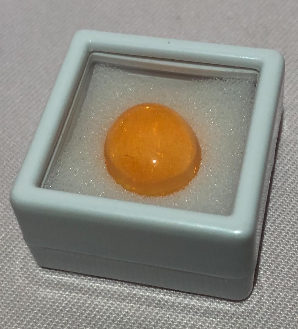 天然ファイアオパール 遊色効果有 6.602ct ソーティング付 ルース