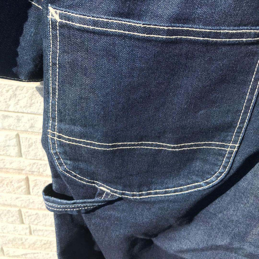 リー　オールインワン　つなぎ　L　インディゴ