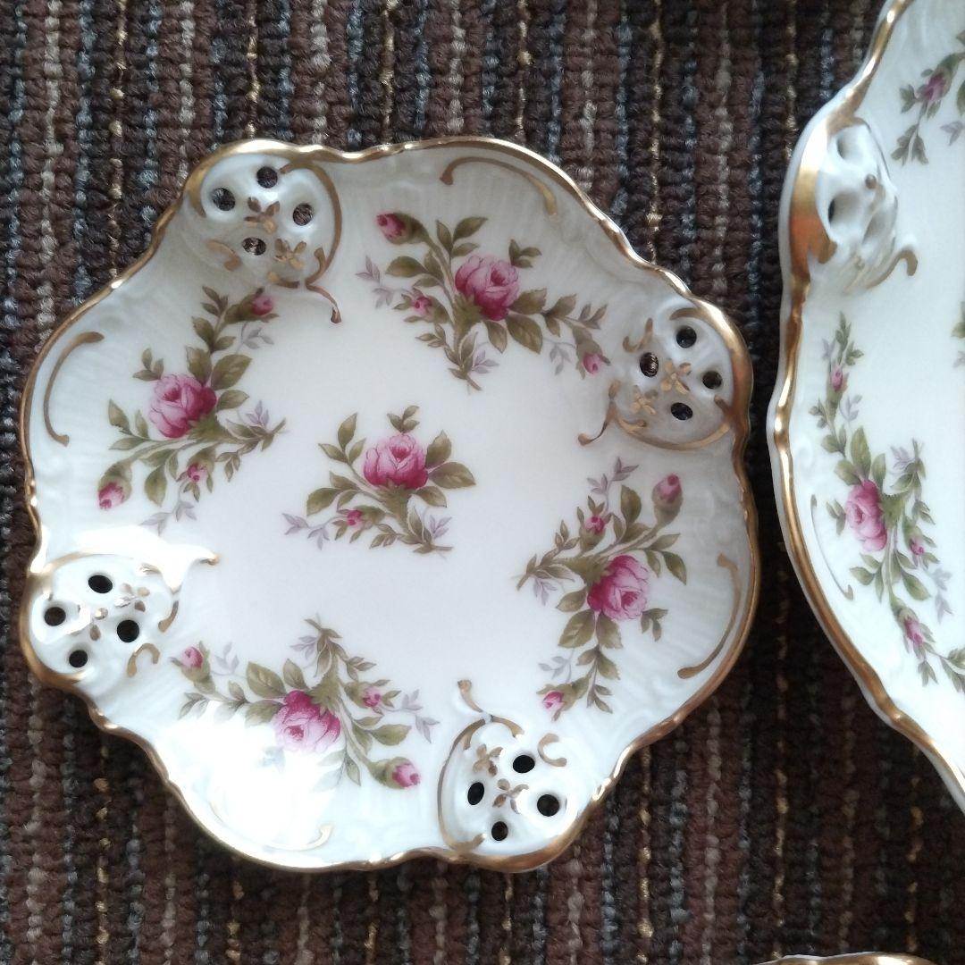 【美品】ローゼンタール Moliere Moosrose　全７枚セット