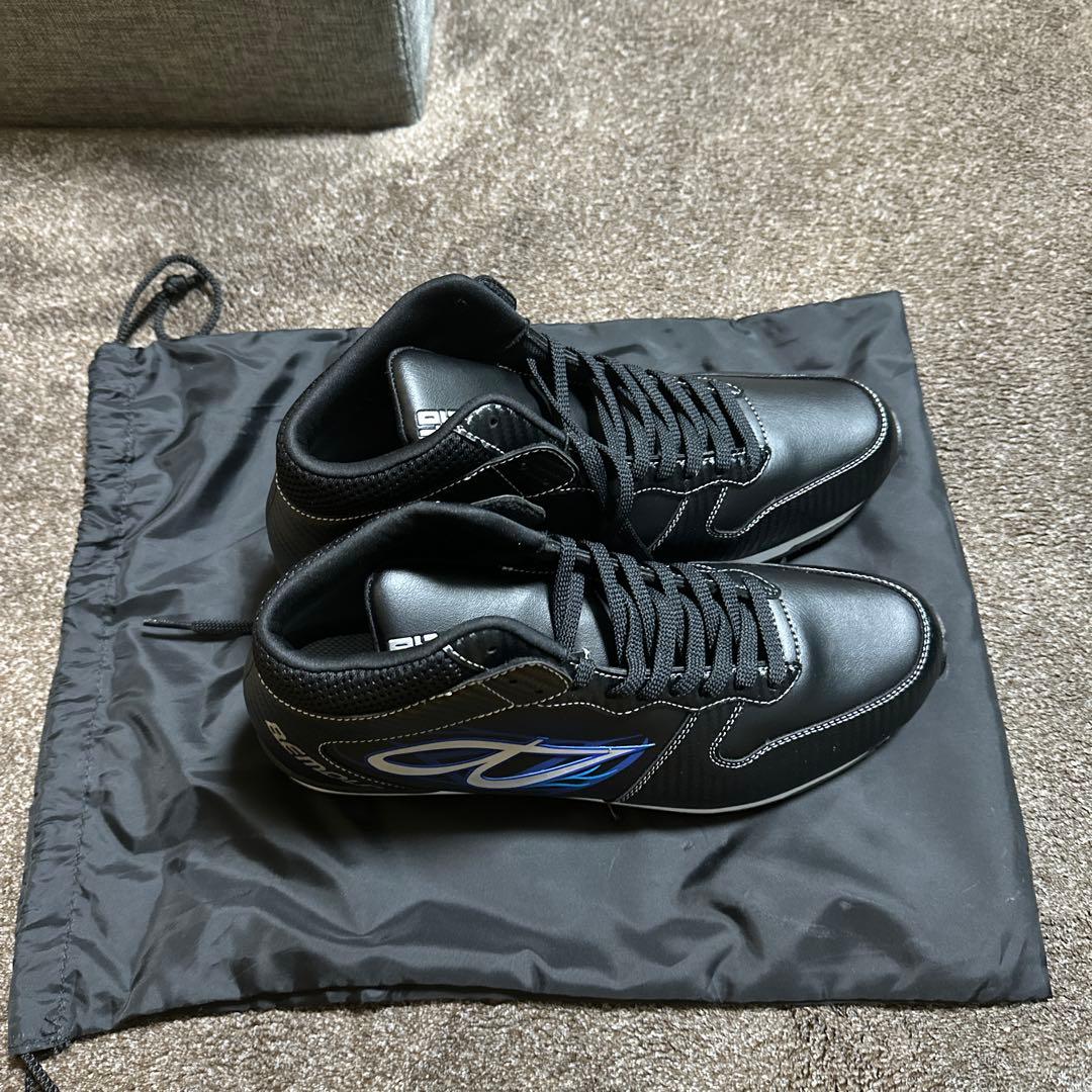 超美品✨BEMOLO ブラック ハイカットシューズ 27cm （新品✨）