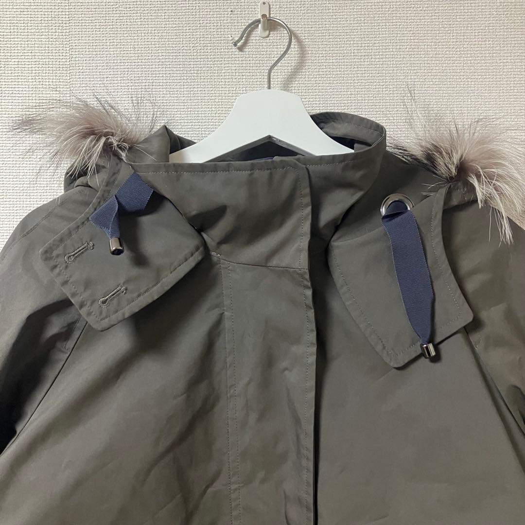 DAMA collection ダウン ライナー　フォックスファー モッズコート