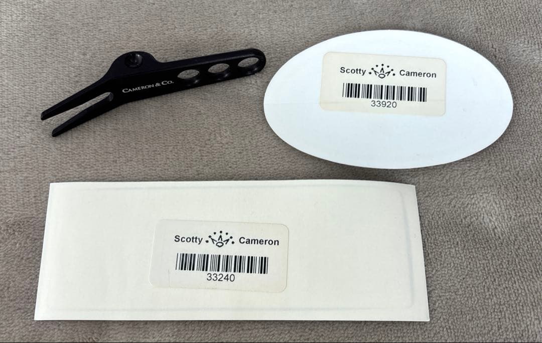 Scotty Cameronピボットツール＆ヴィンテージステッカー2種セット