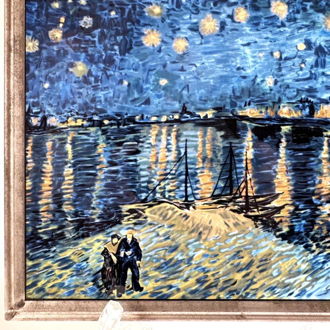 フィンセント・ファン・ゴッホ ステンドグラス ローヌ川の星月夜 グラスマスターズ