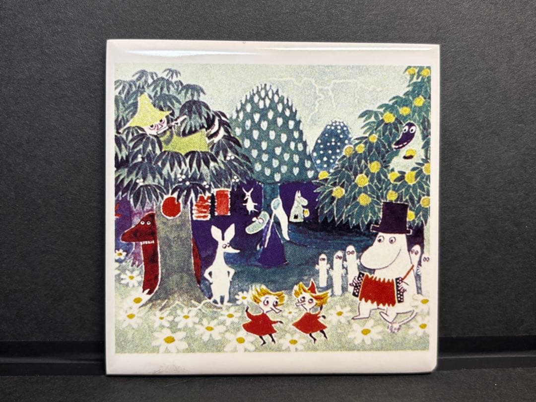 ムーミン　アートタイル　5点セット 美品