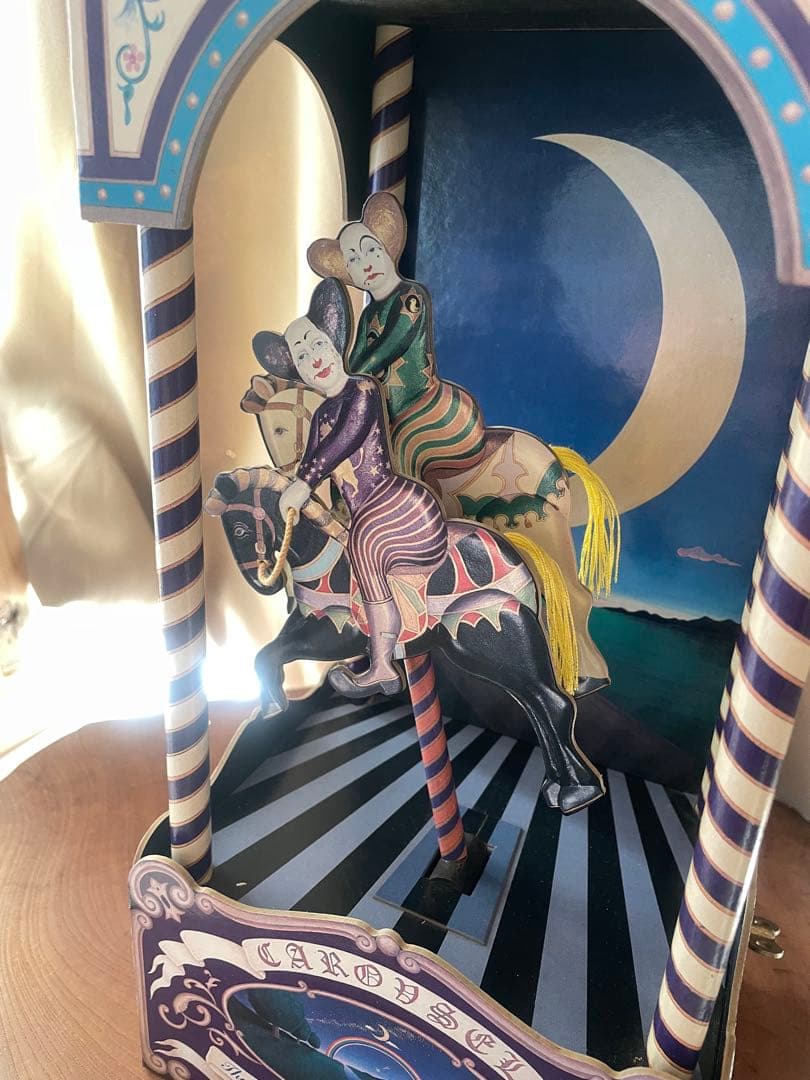 むらいこうじ　サーカス CAROUSELメリーゴーランド オルゴール