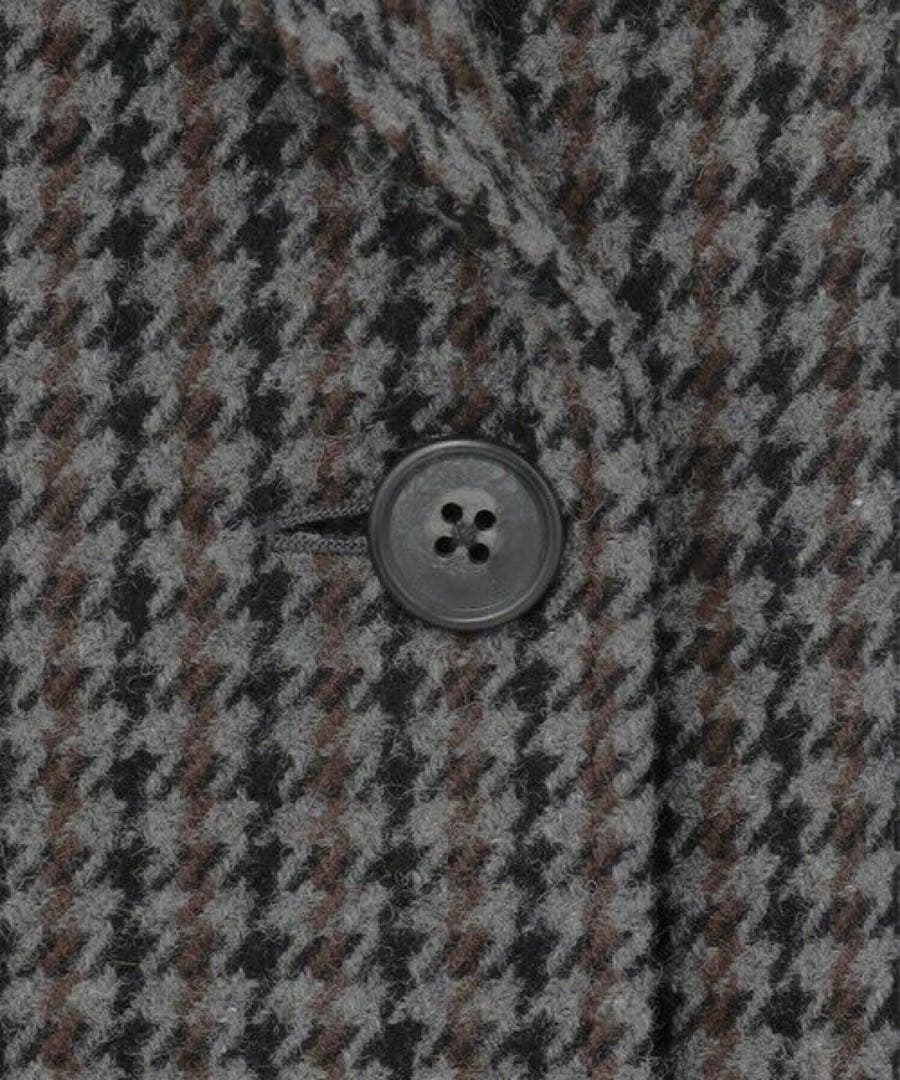 美品♪ J.PRESS ツイードチェックPコート ウール