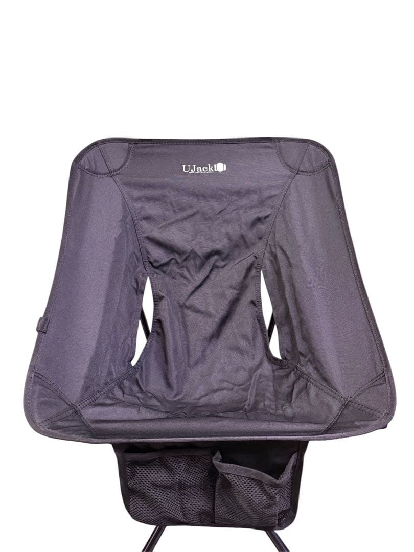 UJACK ユージャック　アウトドア スピンチェア 360　ブラック　2個セット