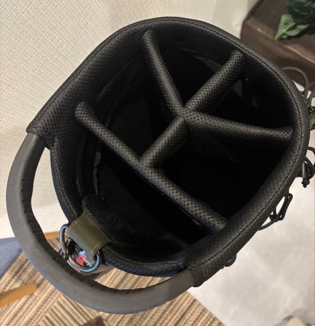 テ*ロ様 ブリーフィング　CR-5 キャディバッグ　レンジャーグリーン