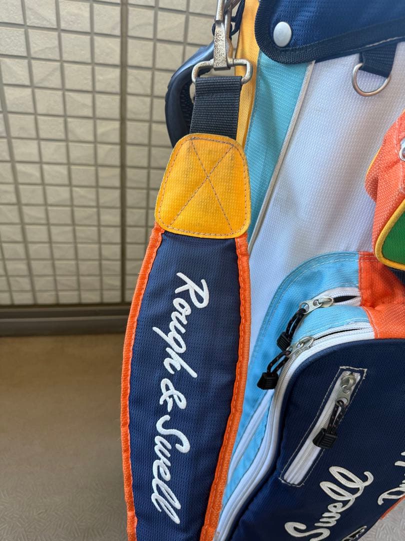 Rough & Swell キャディバッグ マルチカラー