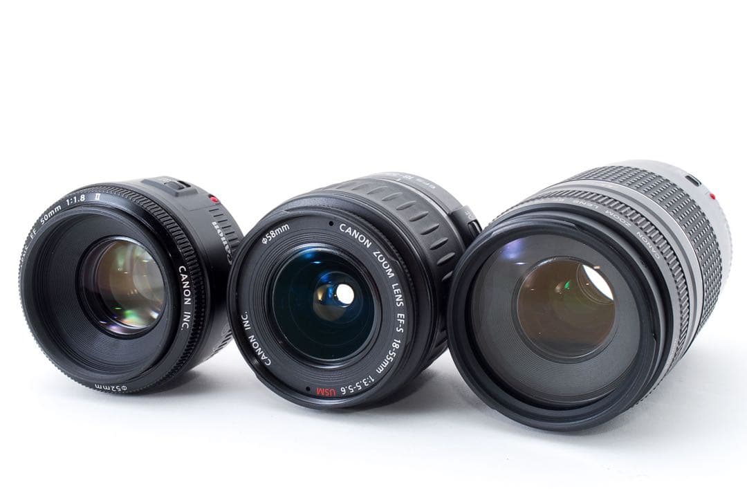 キャノン Canon EOS 9000D 標準＆望遠＆単焦点トリプルレンズセット