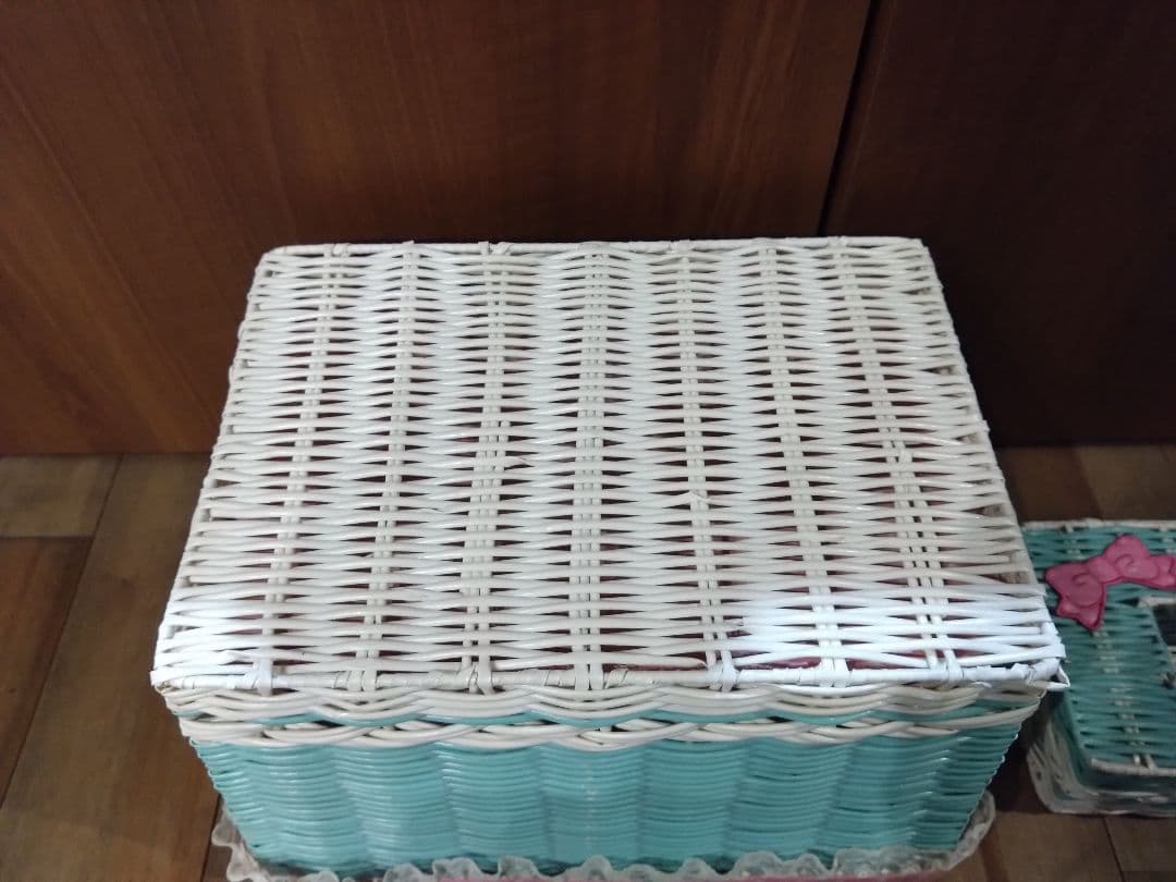 マザーガーデン　希少　かご　収納ボックス　ティッシュケース　野いちご