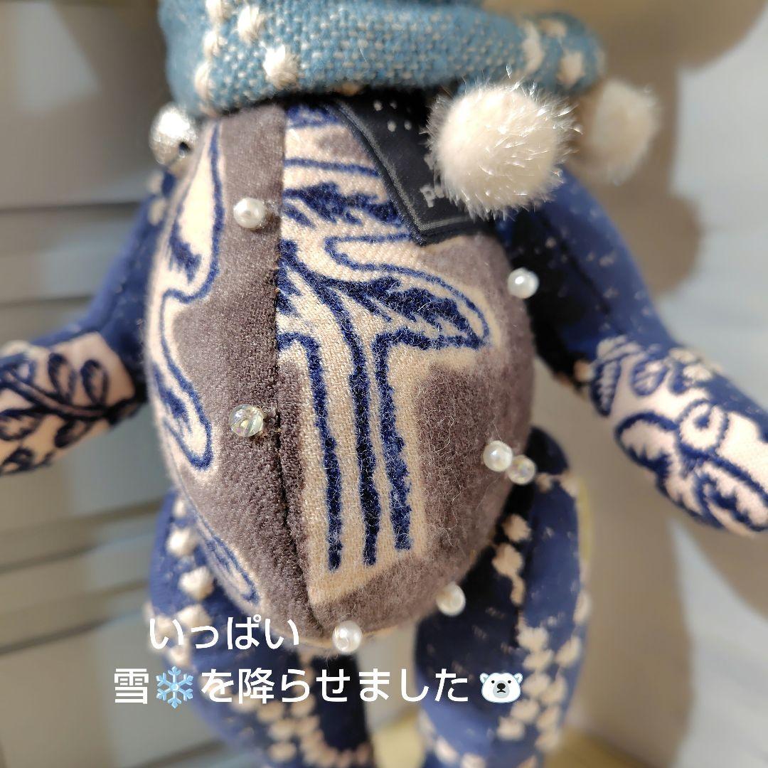 ミナペルホネン＊ハンドメイド＊ぬいぐるみ＊テディベア＊80