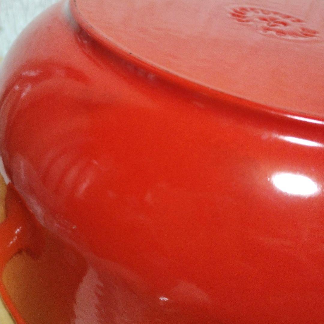 ル・クルーゼ　パパライン　25cm エンゾ マリ　廃番 レア 稀少