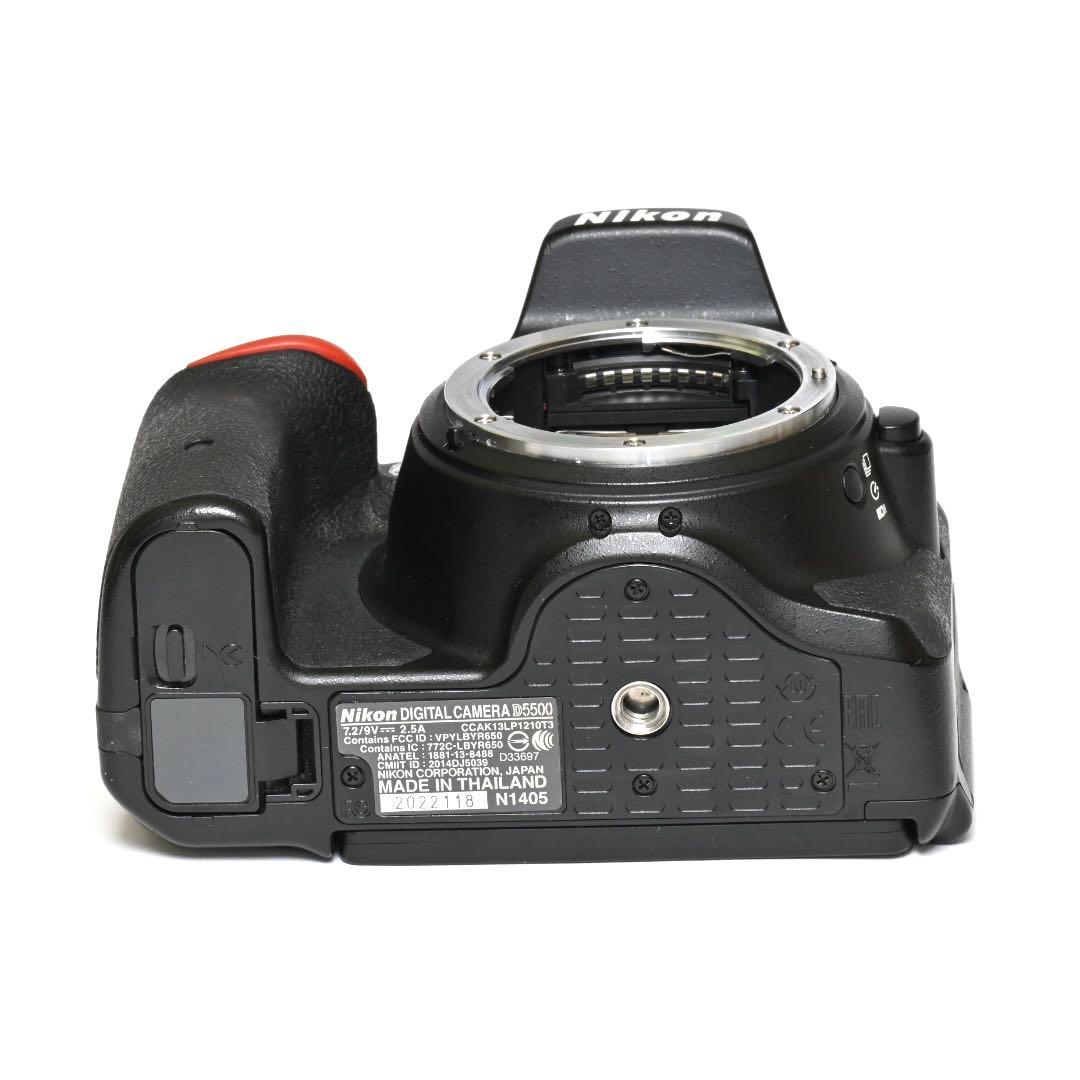 Wi-Fi&自撮りもラクラク★Nikon D5500レンズキット