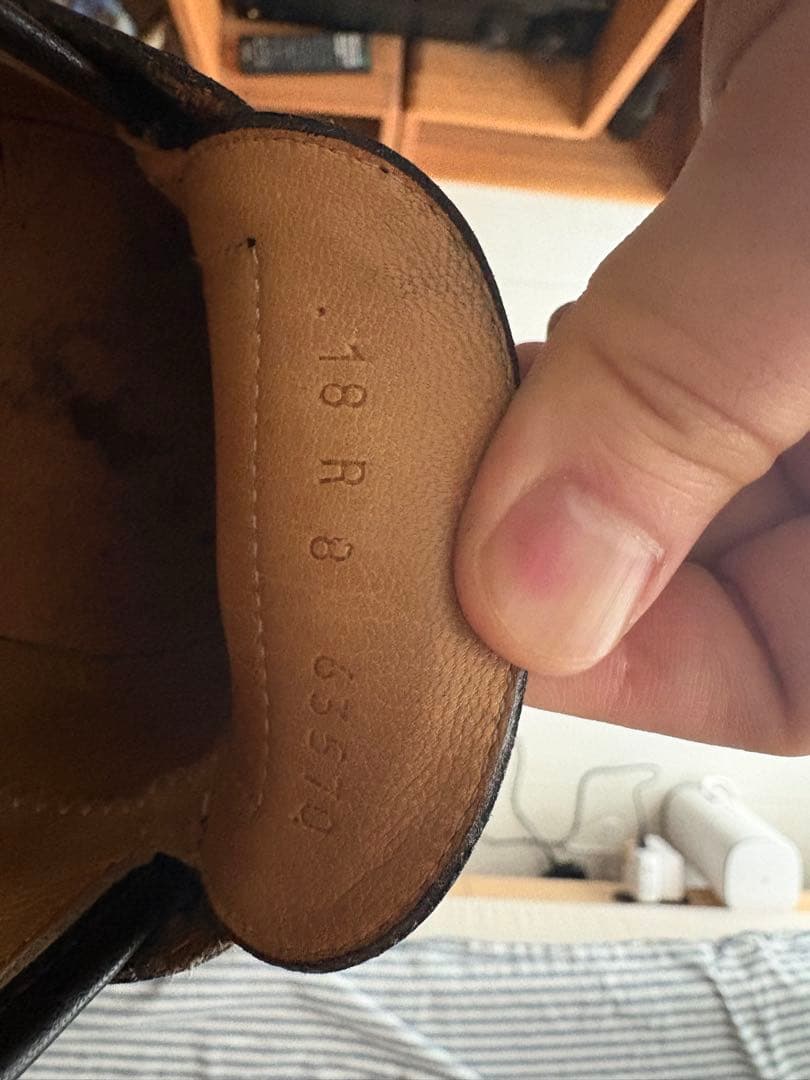 paraboot ランス　uk8 ブラック