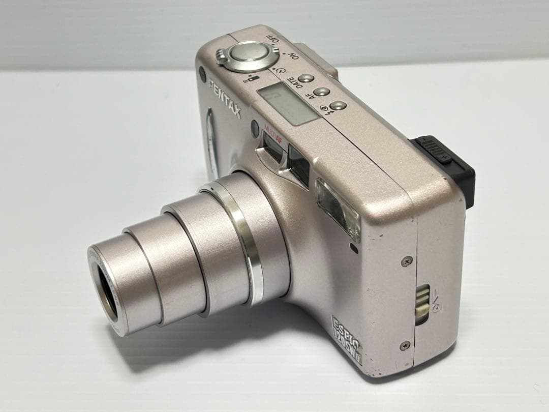437 完動品 PENTAX ESPIO120SWⅡ フィルムカメラ ピンク