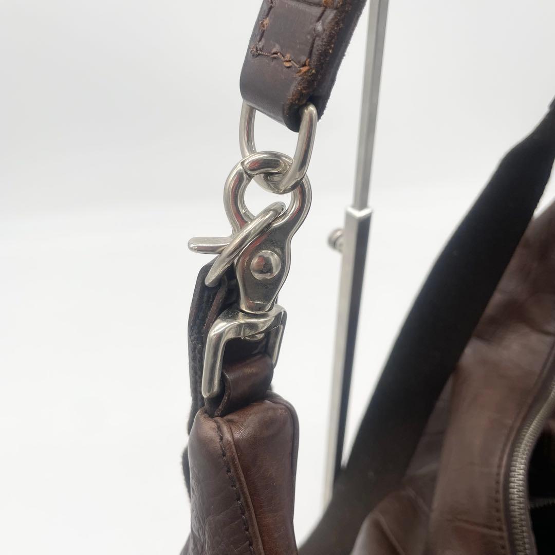 美品　ダニエル&ボブ2way ジャスミン　ロディ　ショルダーバッグ　クロコ型押し