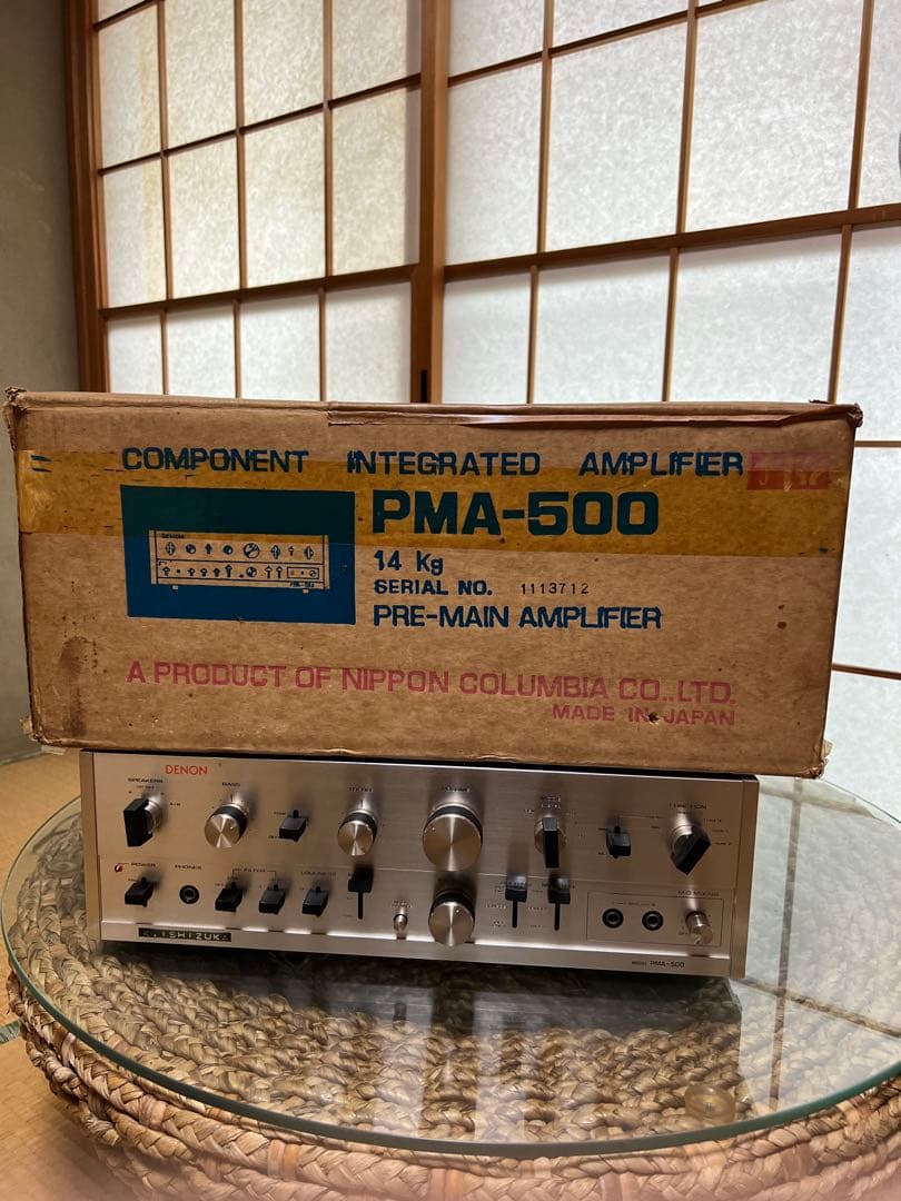 DENON PMA-500 プリメインアンプ 名機 MC対応 元箱あり 動作品