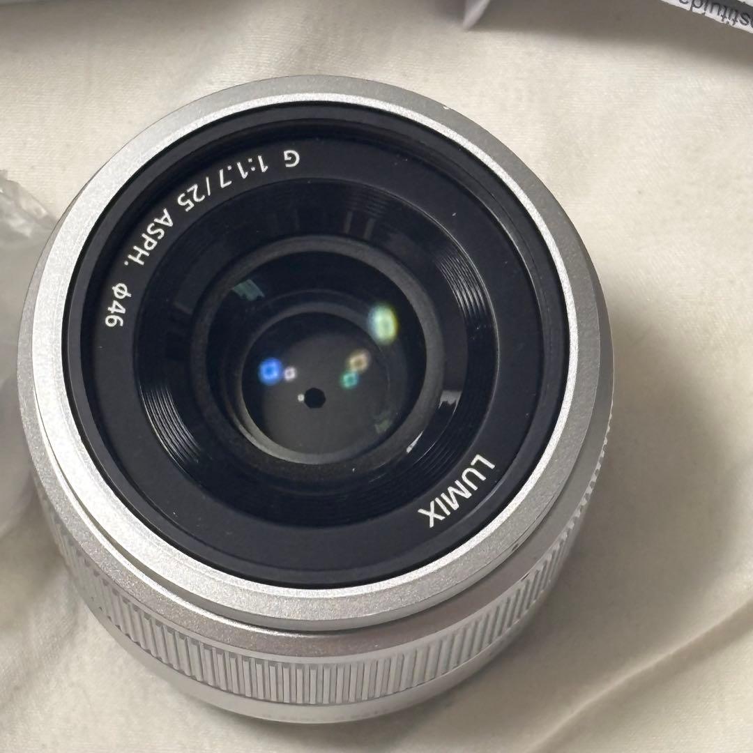パナソニック マイクロフォーサーズ用 ルミックス G 25mm1.7 保証書付き