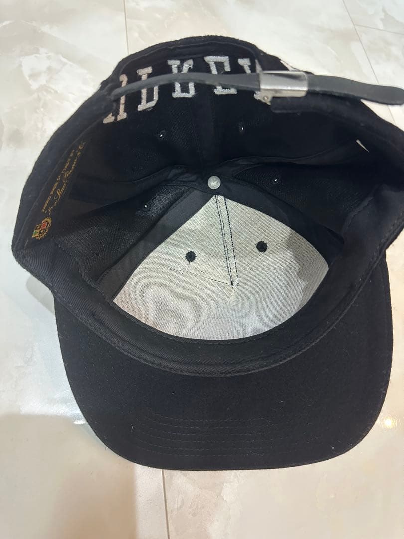 SUPREME キャップ　ロロピアーナ　ブラック