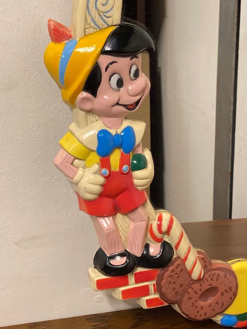 60'sヴィンテージ Disney ディズニー ピノキオ ウォールミラー 壁掛け