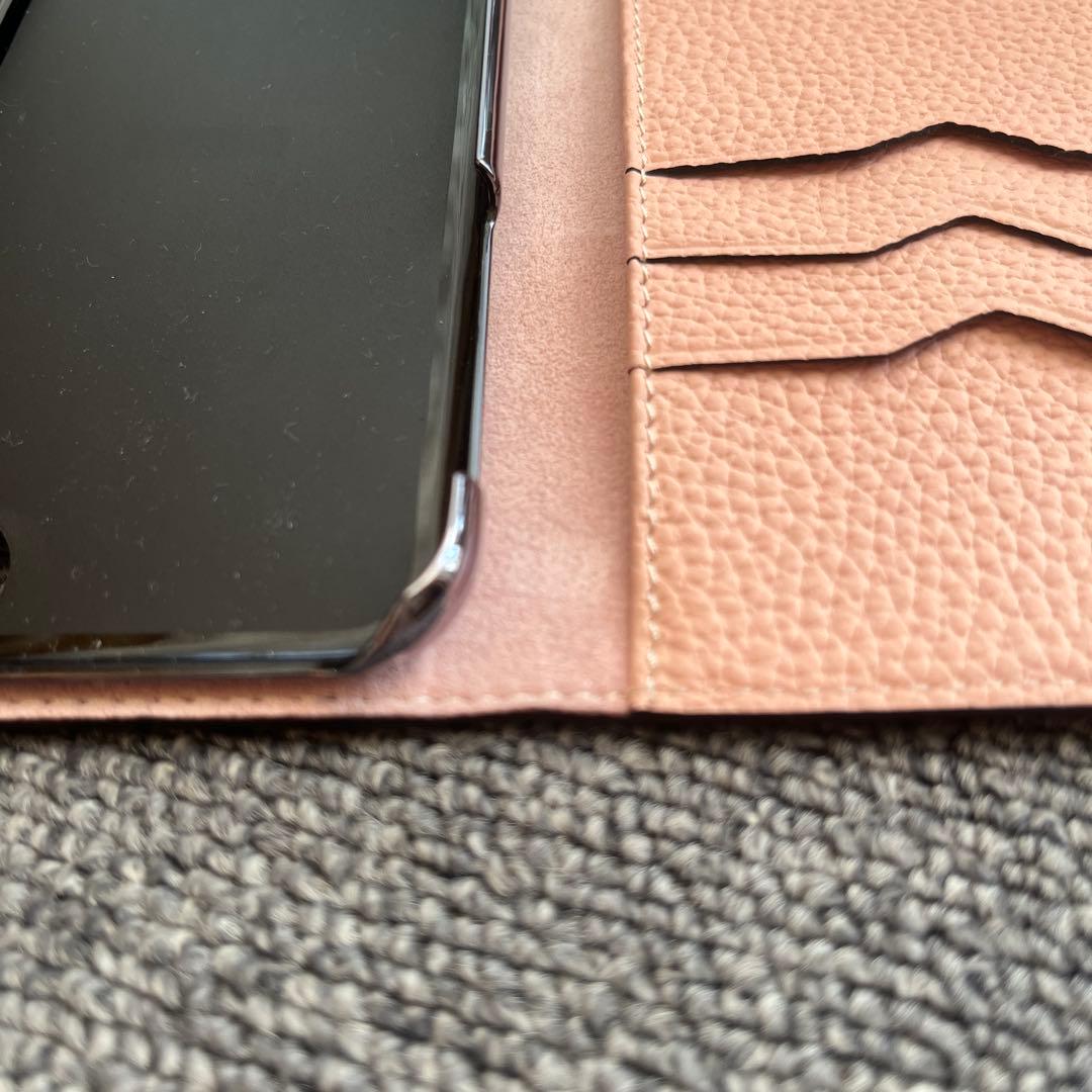 ボナベンチュラ　iPhone SE/8/7/6/6sシュリンクレザー バイカラー