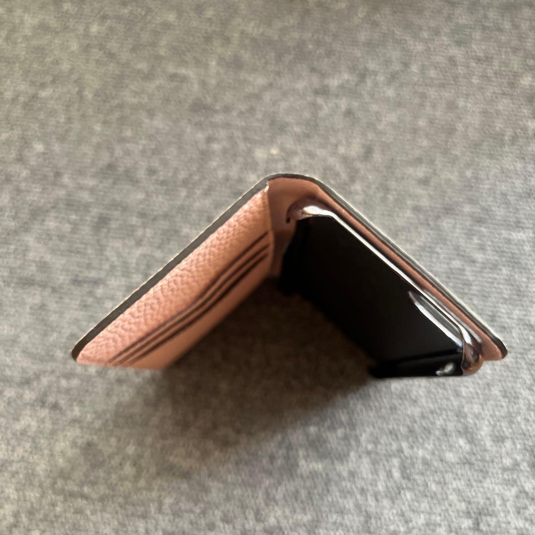 ボナベンチュラ　iPhone SE/8/7/6/6sシュリンクレザー バイカラー