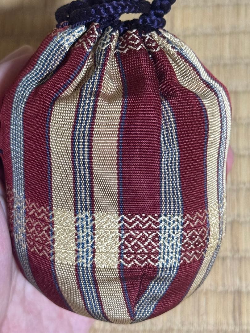 備前焼　人間国宝　山本陶秀　緋襷茶入