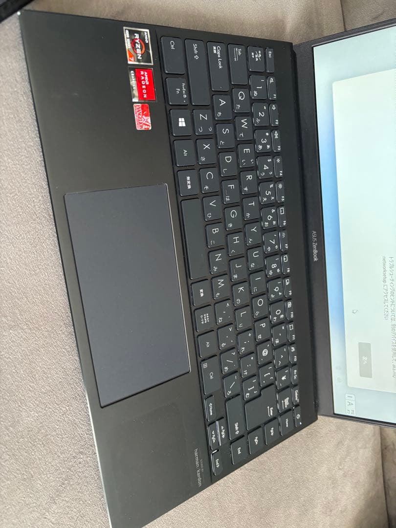 ASUSノートPC AMD Ryzen7メモリ16GB SSD512GB