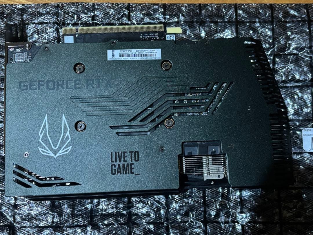 ZOTAC RTX3070 8G 中古　動作確認品