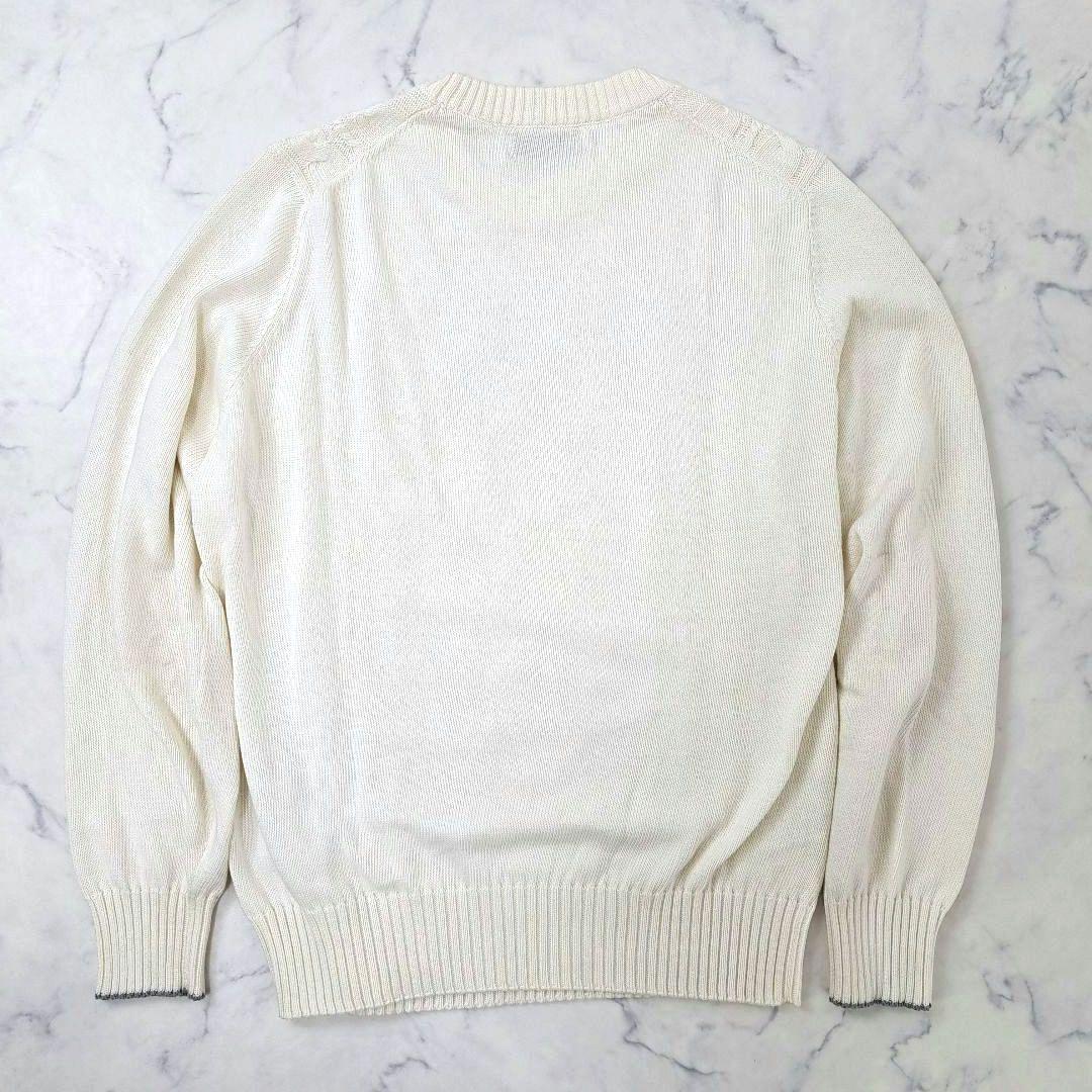 ブルネロクチネリ ニット セーター コットン ケーブルニット 46