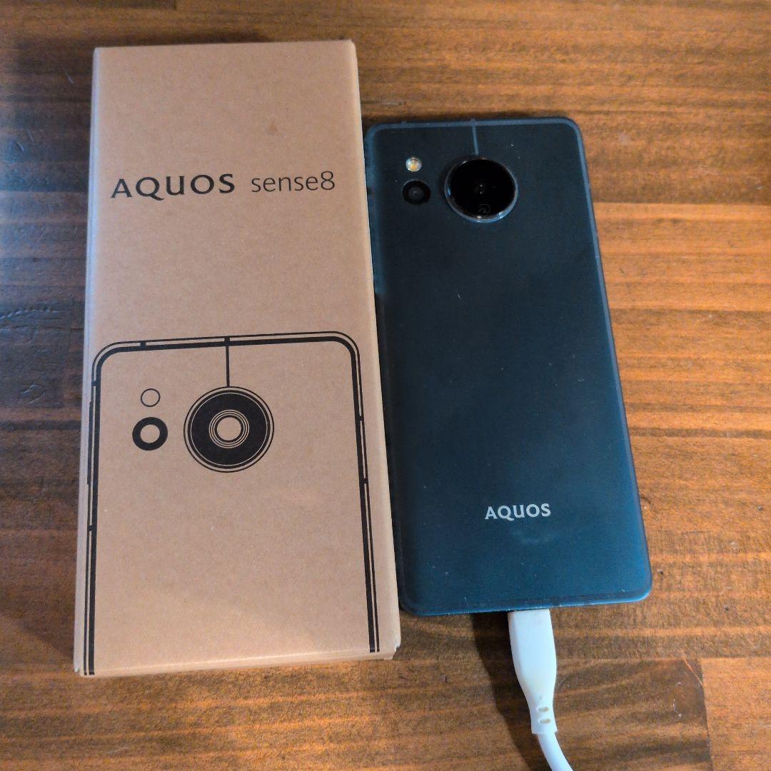 SHARP　AQUOS　sense8 コバルトブラック SIMフリー