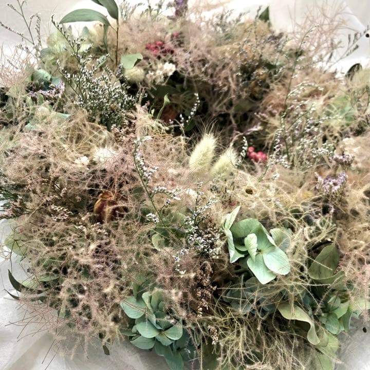 ナチュラルリース　スモークツリー