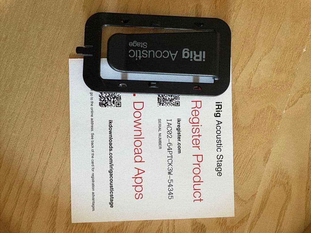 iRig Acoustic Stage デジタルマイクシステム