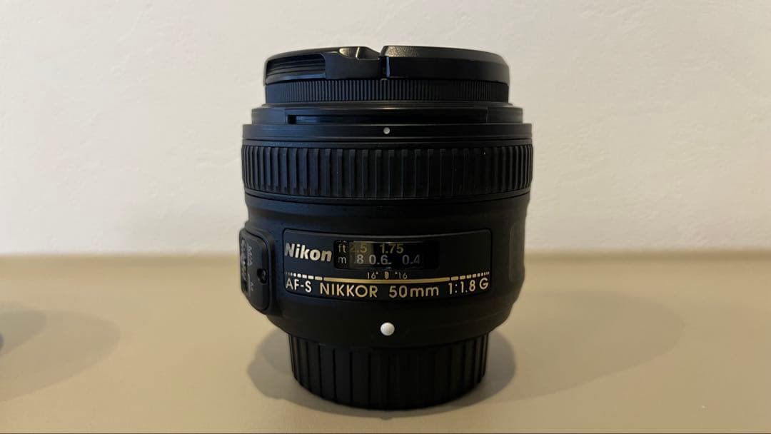 【美品】防湿庫保管 ニコン AF-S NIKKOR 50mm F1.8G