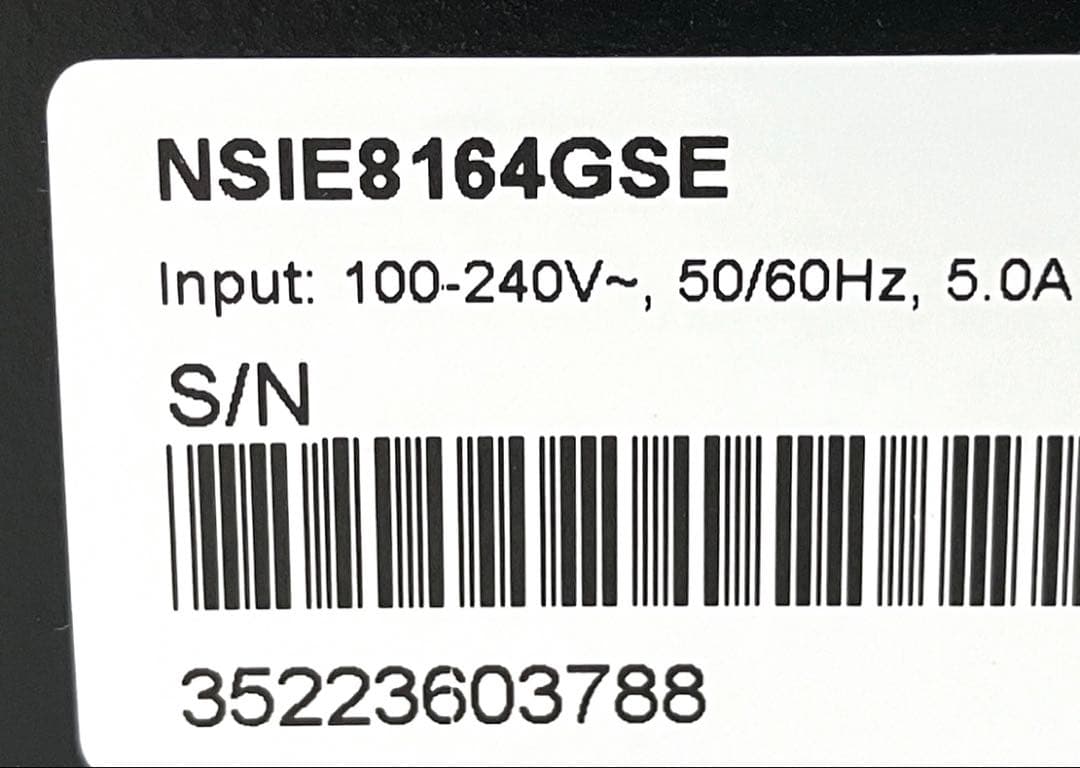 【新品】NSS NSIE8164GSE ギガビット対応PoEスイッチングハブ