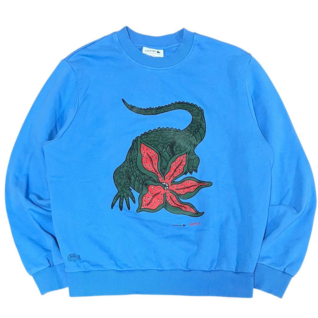 LACOSTE×ストレンジャーシングス Netflix スウェット トレーナー