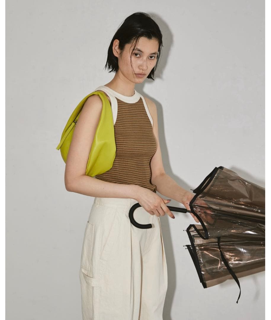 TODAYFUL Leather Wrap Bag ライムグリーン