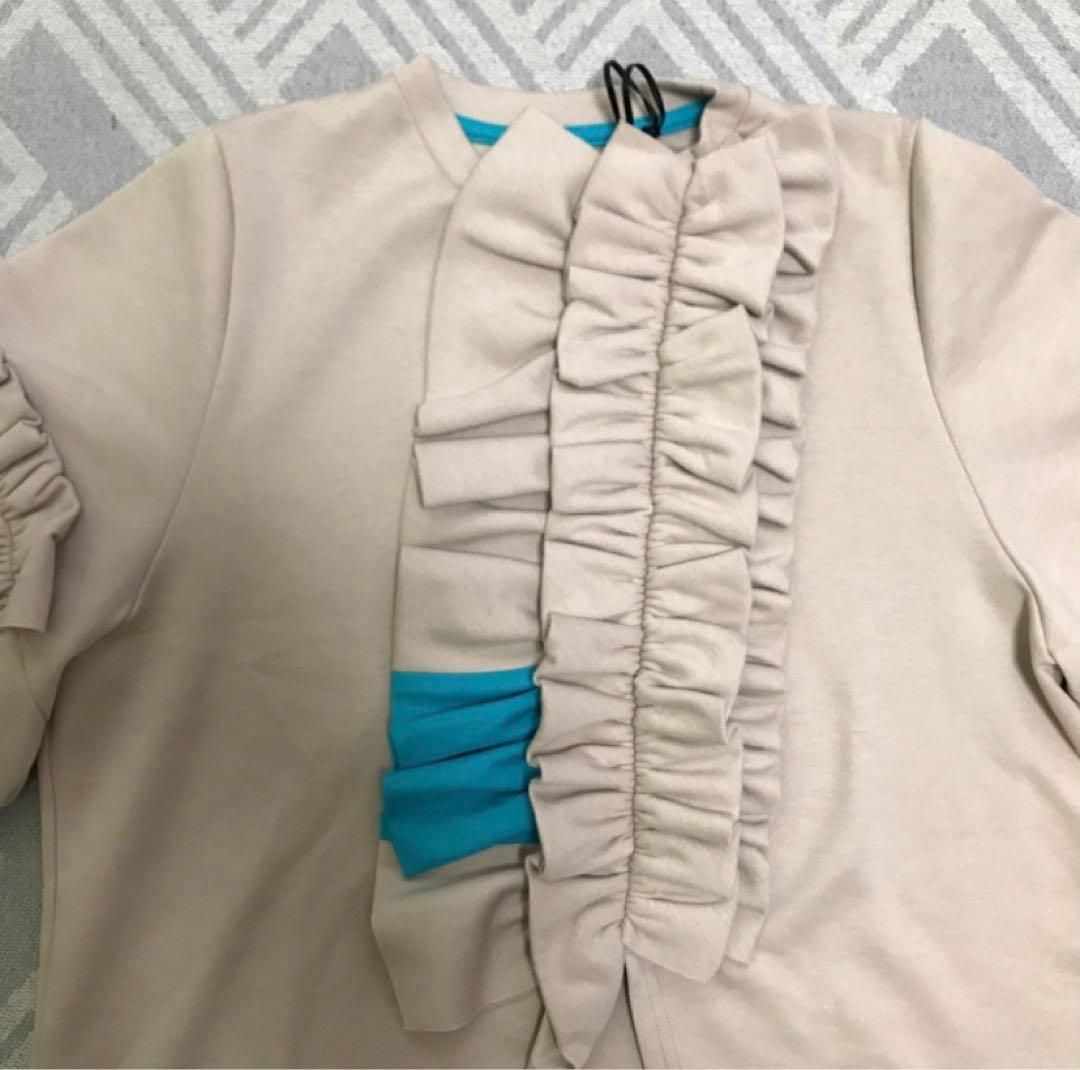 THOMAS MAGPIE トーマスマグパイ　フリル　スウェット