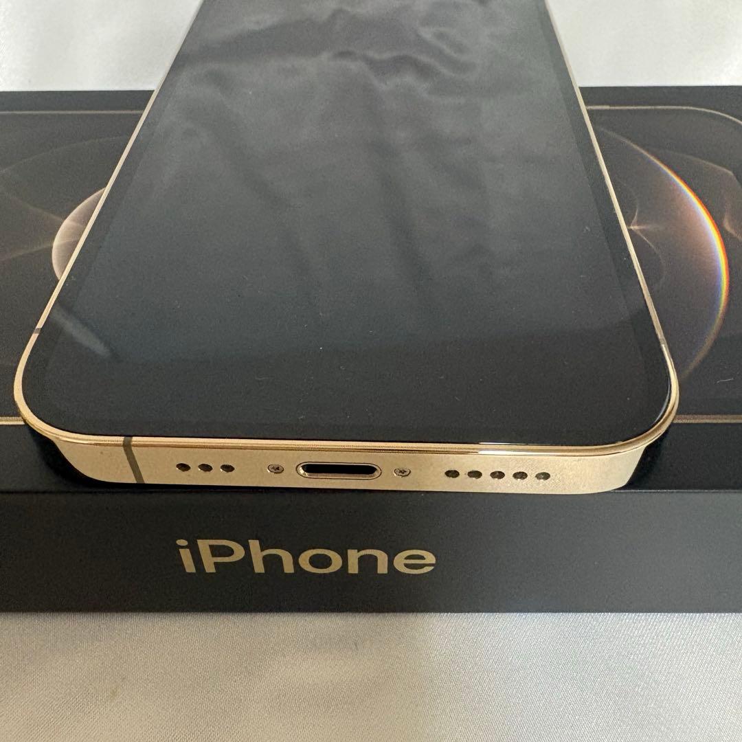 【美品】iPhone12Pro ゴールド 128GB SIMフリー 本体 箱付き