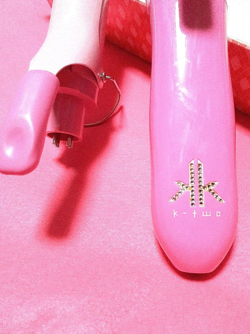 新品　k-two(ケートゥー)　コードレス　ヘアー　カールアイロン　TKJ01