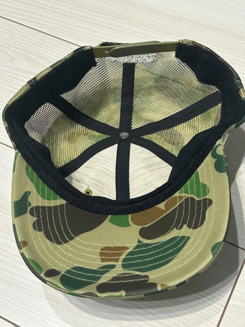 SUPREME メッシュバックキャップ 迷彩
