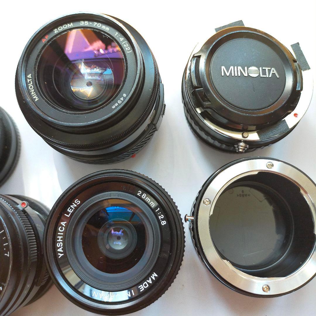 NEX Eマウントレンズ12本(改造レンズ5本,マウントアダプター+レンズ7本)