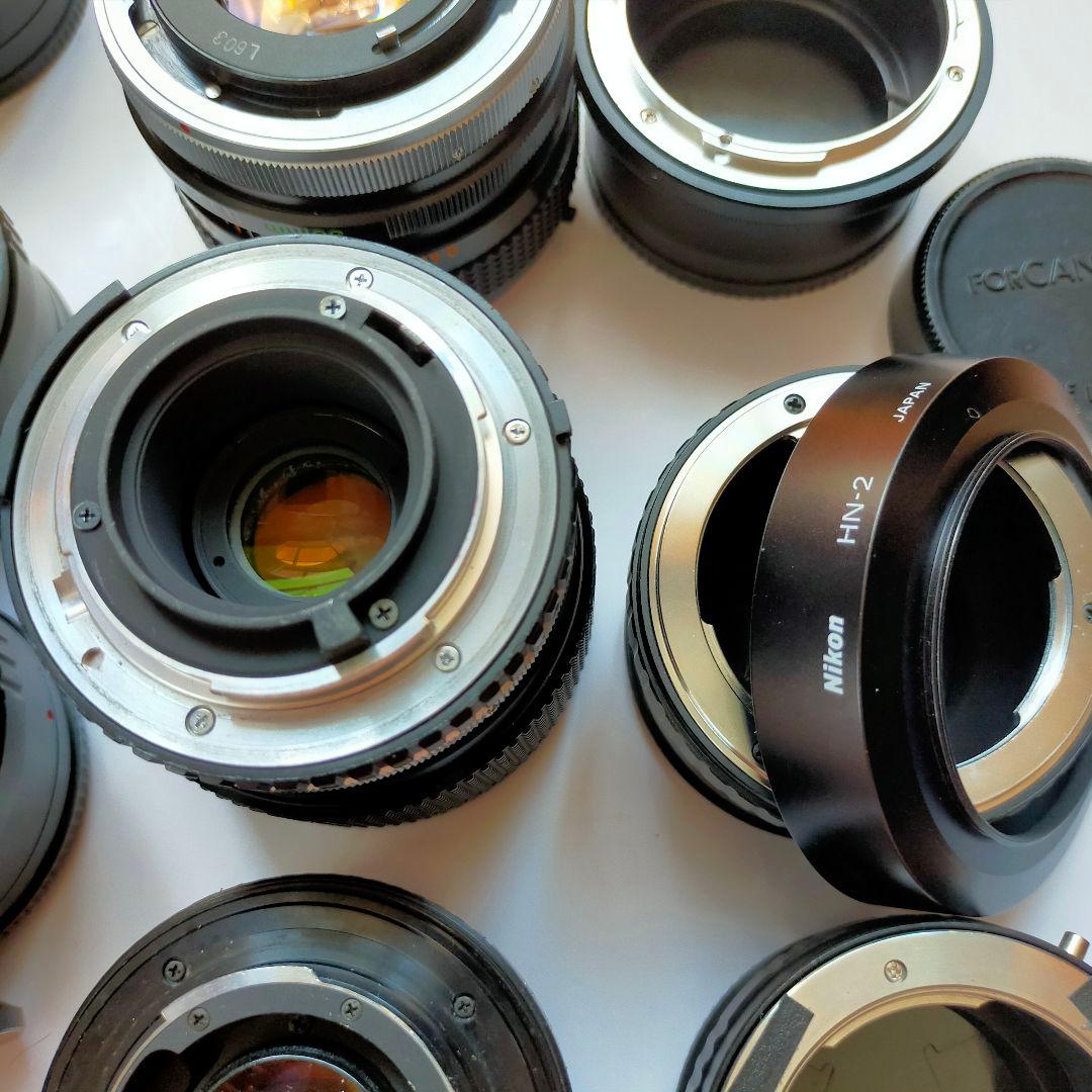 NEX Eマウントレンズ12本(改造レンズ5本,マウントアダプター+レンズ7本)