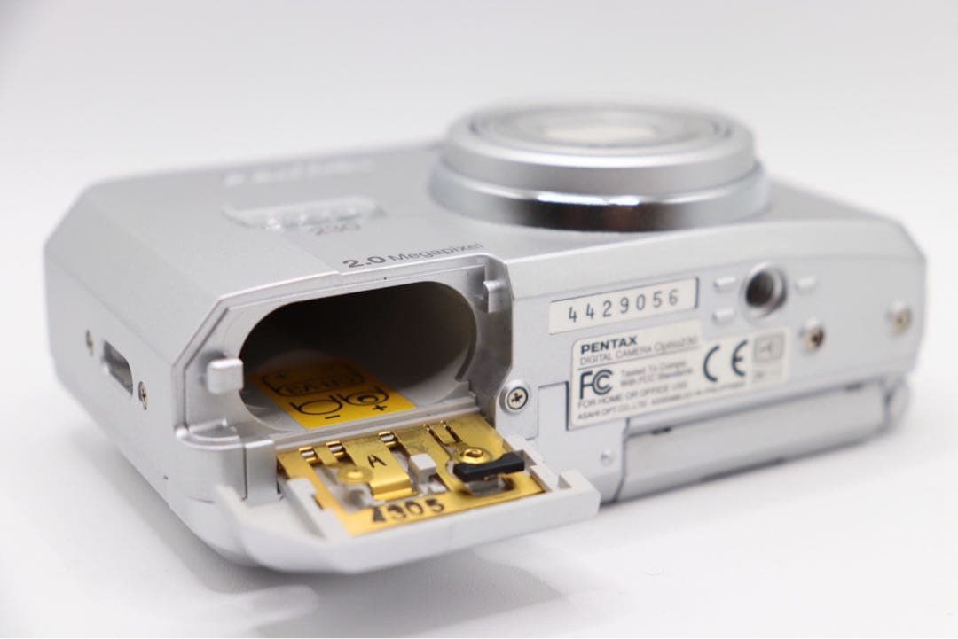 ✨動作確認済み！✨PENTAX Optio 230 単3電池で使用可能！