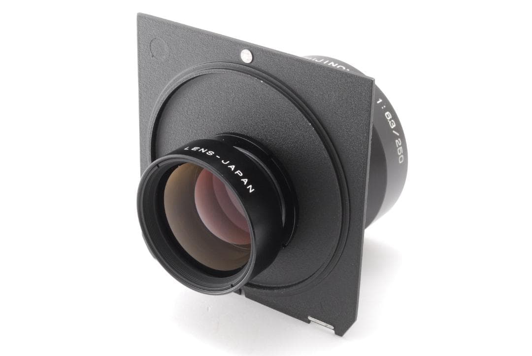 美品 Fujifilm Fujinon W 250mm 6.3 レンズ #248