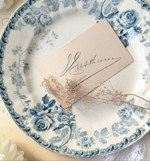 美品　ジョワジールロワ　nantais　平皿　フランスアンティーク