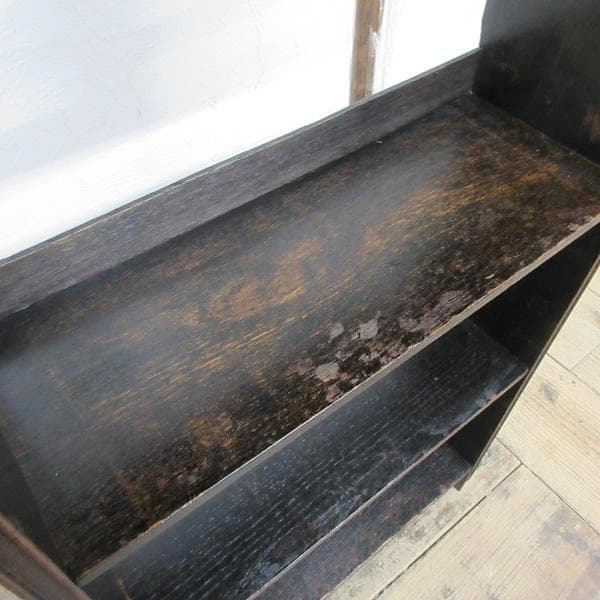 イギリス アンティーク 家具 ブックシェルフ ブックケース 本棚 6155e