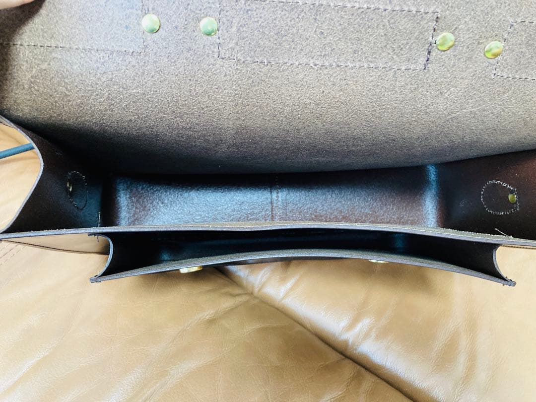 【美品】グレンロイヤル　サッチェルバッグ　13インチ　おまけ付き